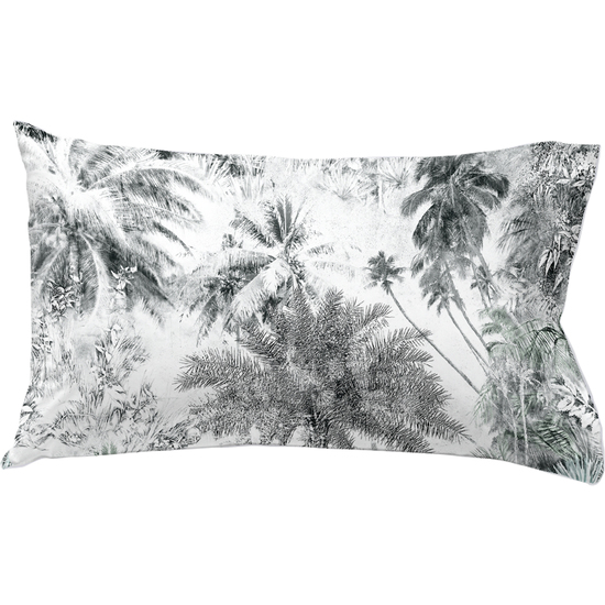 FUNDA DE ALMOHADA 150 PALM TREE GREY 2(50X75) image 0