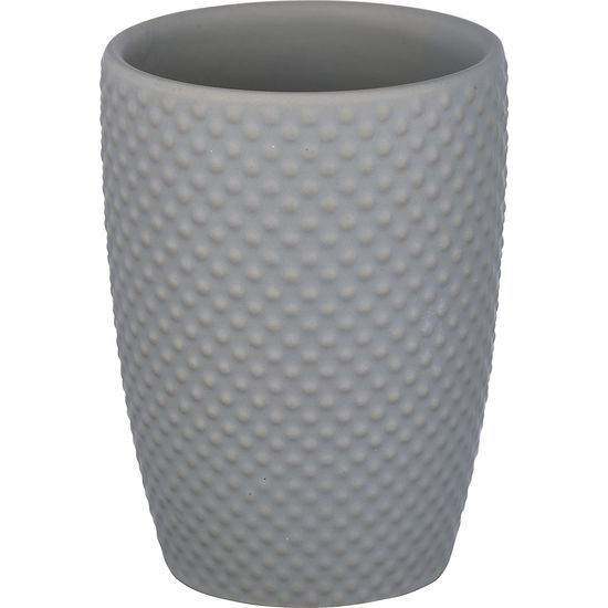 VASO DE DIENTES PUNTO, GRIS image 1