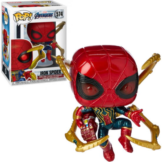 FUNKO POP! IRON SPIDER 574 - AVENGERS image 0