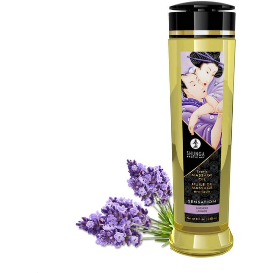 SHUNGA EROTIC MASSAGE OIL SENSATION image 0