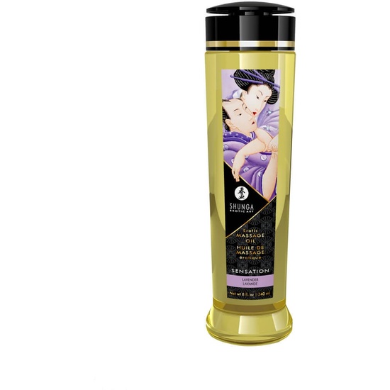 SHUNGA EROTIC MASSAGE OIL SENSATION image 1