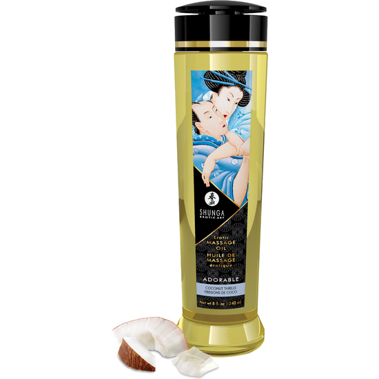 SHUNGA EROTIC MASSAGE OIL ADORABLE image 0