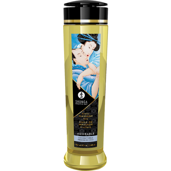 SHUNGA EROTIC MASSAGE OIL ADORABLE image 1