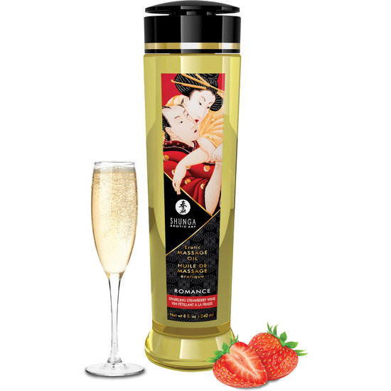 SHUNGA EROTIC MASSAGE OIL ROMANCE image 0