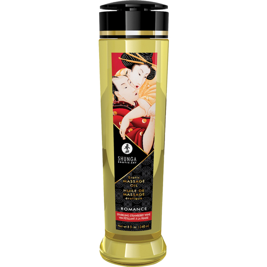 SHUNGA EROTIC MASSAGE OIL ROMANCE image 1