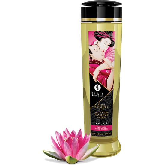 SHUNGA EROTIC MASSAGE OIL AMOUR image 0