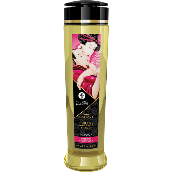 SHUNGA EROTIC MASSAGE OIL AMOUR image 1