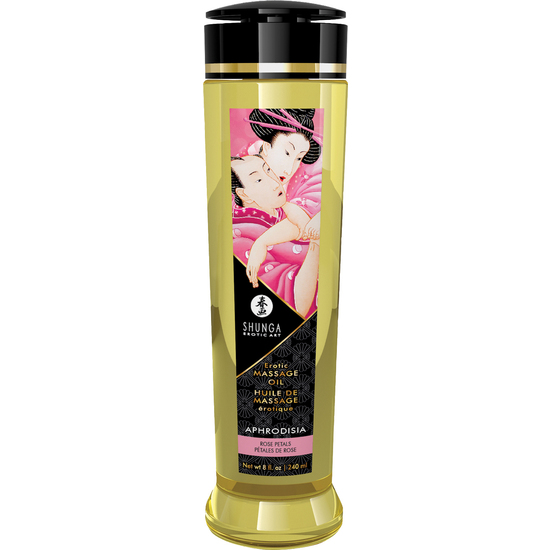 SHUNGA EROTIC MASSAGE OIL APHRODISIA image 1