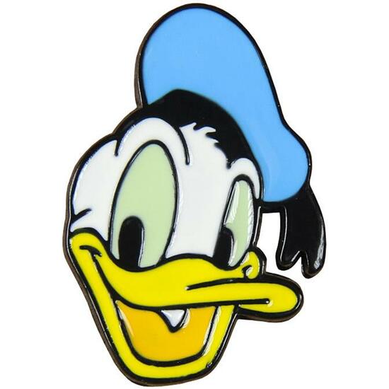 PIN METAL DISNEY DONALD WHITE image 1