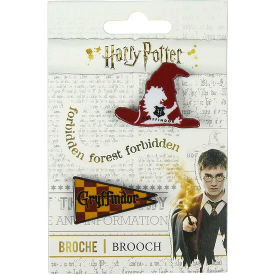 BROCHE HARRY POTTER GRYFFINDOR RED image 0