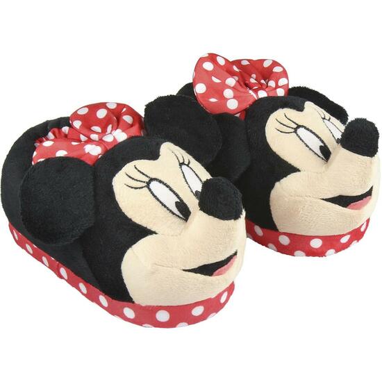ZAPATILLAS DE CASA 3D MINNIE - ROJO image 0