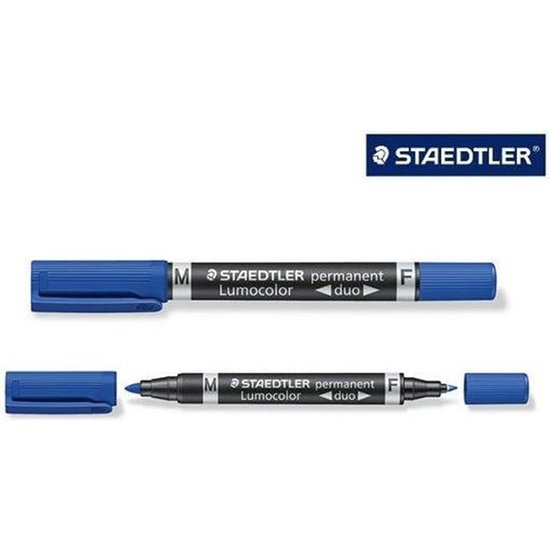 ROTULADOR PERMANENTE STAEDTLER LUMOCOLOR DUO image 0