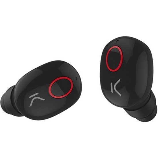 AURICULARES BLUETOOTH CON MICRÓFONO KSIX FREE PODS NEGRO image 0