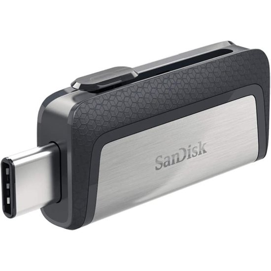 MEMORIA FLASH USB DOBLE SANDISK ULTRA DE 64 GB CON USB 3.1 TYPE-C image 1