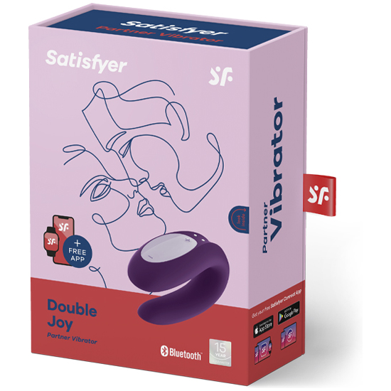 SATISFYER DOUBLE JOY CON APP MORADO image 6