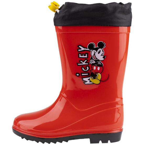 BOTAS LLUVIA PVC MICKEY RED image 0