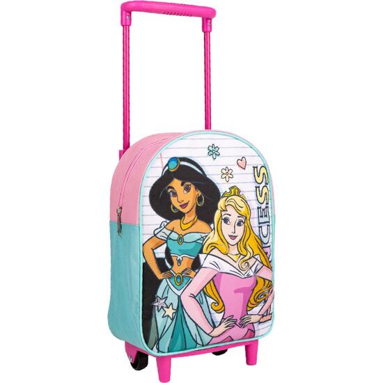 MOCHILA INFANTIL TROLLEY ESCOLAR PRINCESS PINK image 0