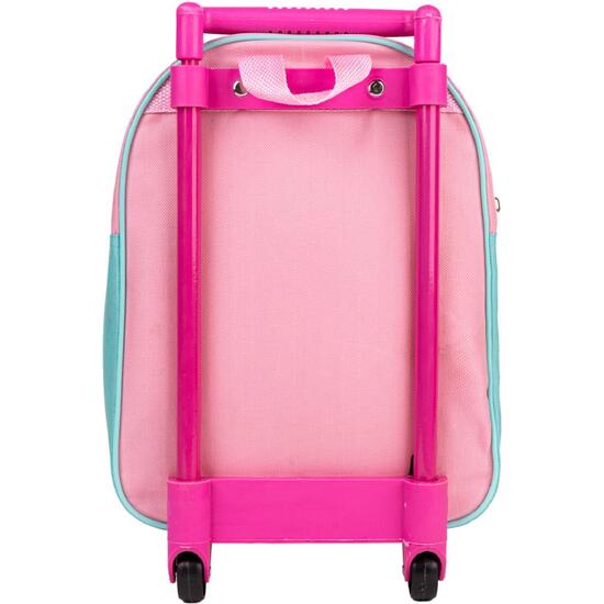 MOCHILA INFANTIL TROLLEY ESCOLAR PRINCESS PINK image 1