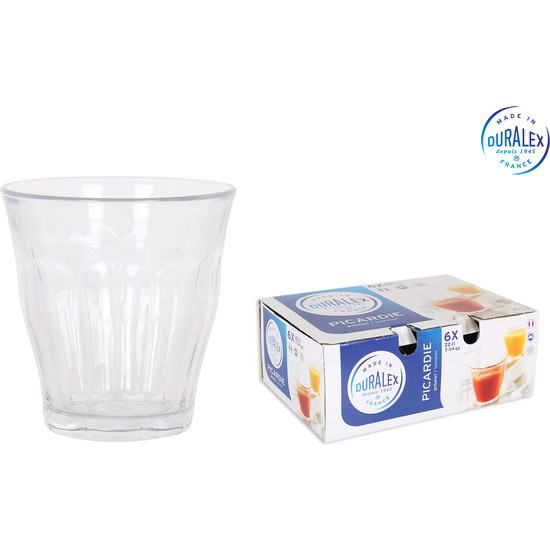 VASO TRANSPARENTE 22CL PICARDIE image 0