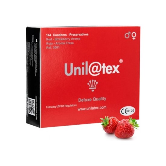 UNILATEX FRESA PRESERVATIVOS 144UDS image 0