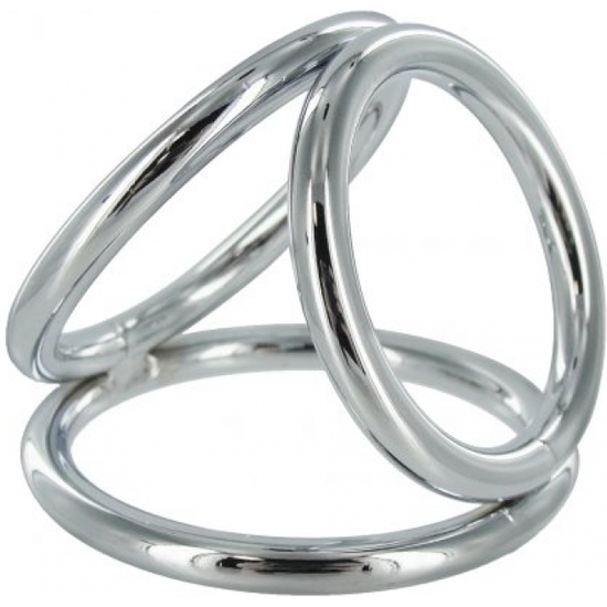 THE TRIAD - CHAMBER COCK AND BALL RING - MEDIUM image 0