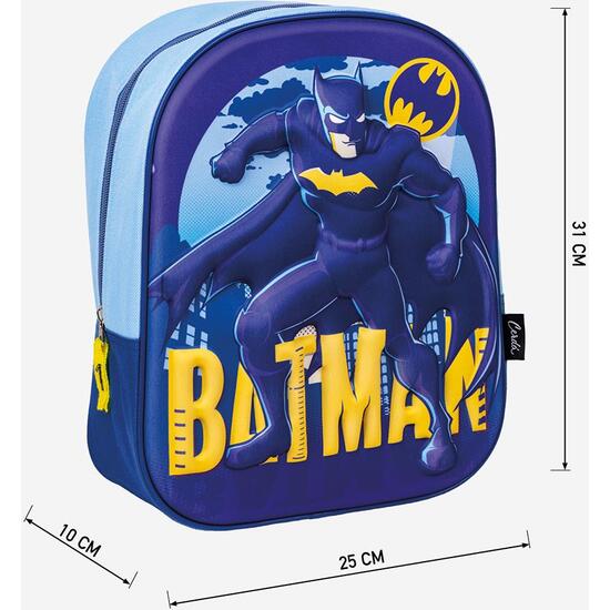 MOCHILA INFANTIL 3D BATMAN BLUE image 3