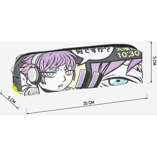 ESTUCHE PORTATODO OTAKU SHONEN LIGHT GRAY image 3