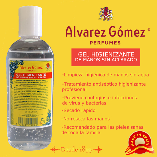 GEL HIGIENIZANTE DE MANOS SIN ACLARADO DE 100ML image 2