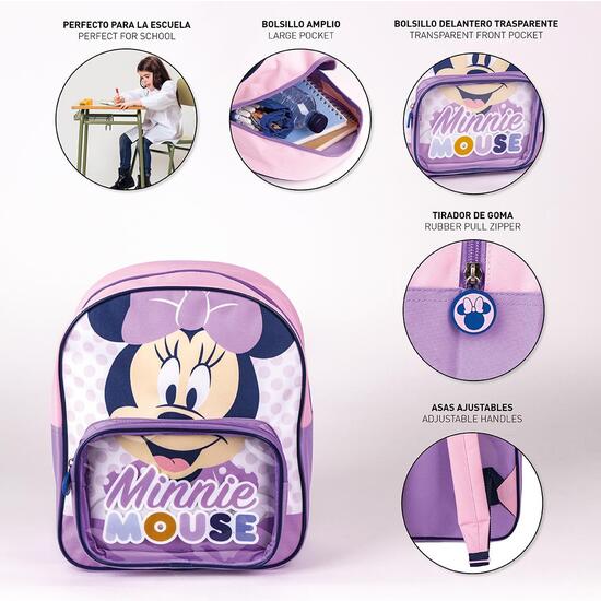 MOCHILA INFANTIL MINNIE PINK image 4