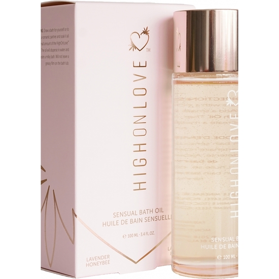 HIGH ON LOVE - BATH OIL LAVANDER HONEYBEE - 100 ML image 2