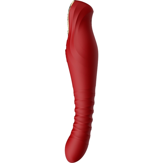 KING VIBRATING THRUSTER - WINE RED image 2