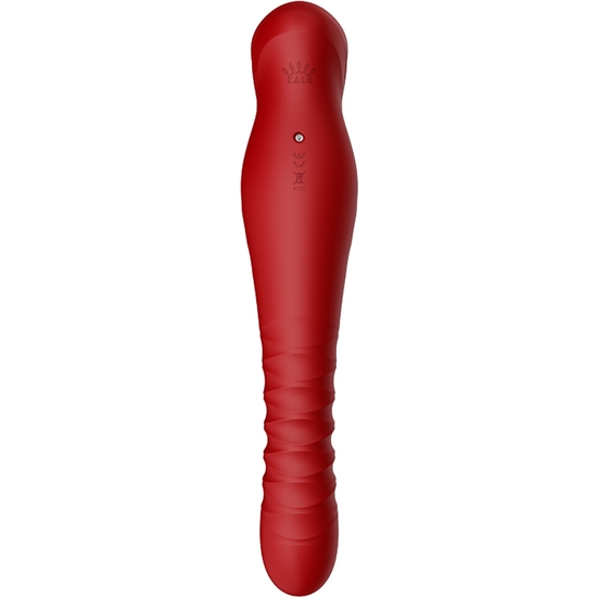 KING VIBRATING THRUSTER - WINE RED image 3