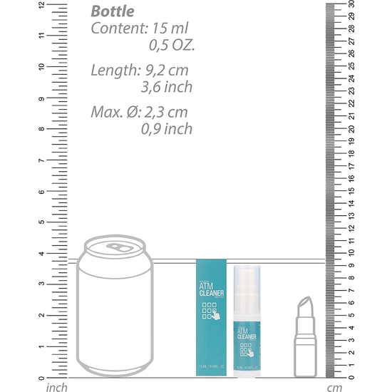 ANTIBACTERIAL ATM CLEANER - DISINFECT 80S - 15ML image 2