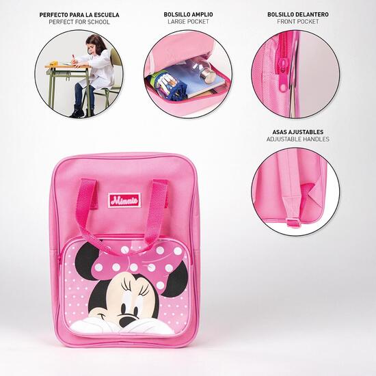 MOCHILA INFANTIL PERSONAJE ASAS MINNIE PINK image 4