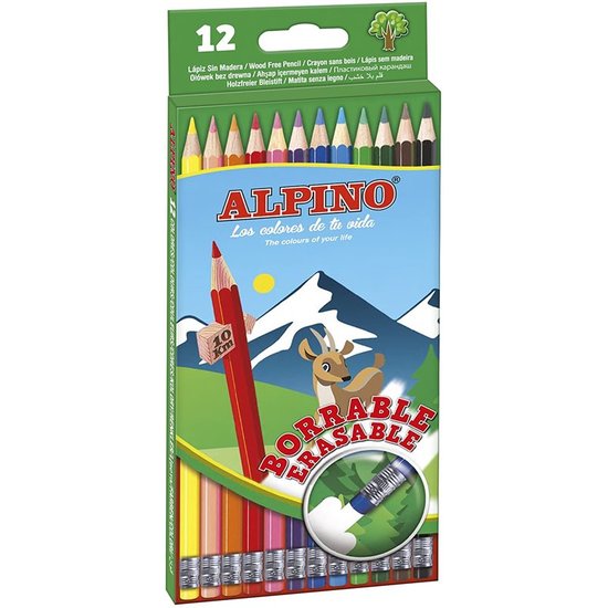 COLORES ALPINO BORRABLES x 12 image 1