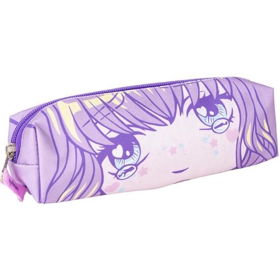 ESTUCHE PORTATODO OTAKU SHOJO LILAC image 0