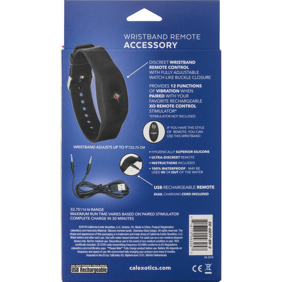 WRISTBAND REMOTE ACCESSORY - BLACK image 2