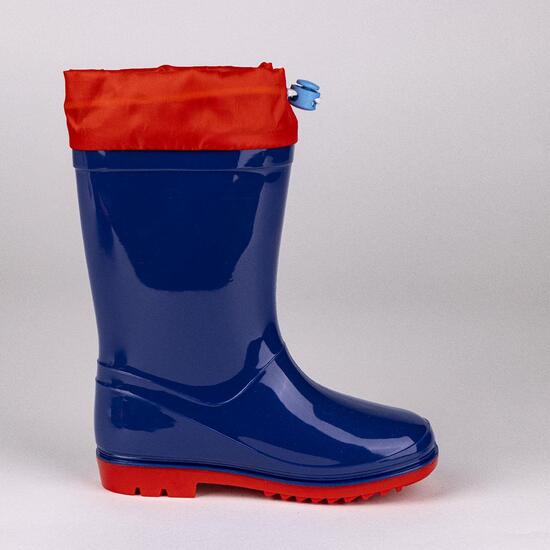 BOTAS LLUVIA PVC MARVEL BLUE image 1