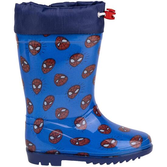 BOTAS LLUVIA PVC SPIDERMAN BLUE image 0