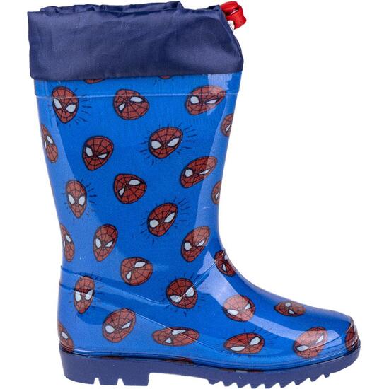 BOTAS LLUVIA PVC SPIDERMAN BLUE image 1