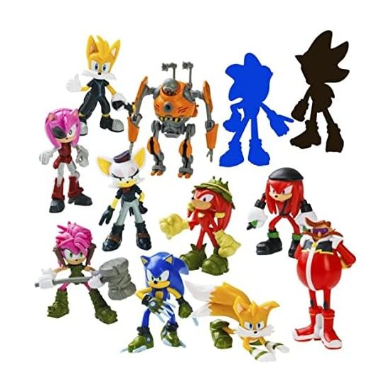 PACK 12 FIGURAS SONIC DELUXE image 0