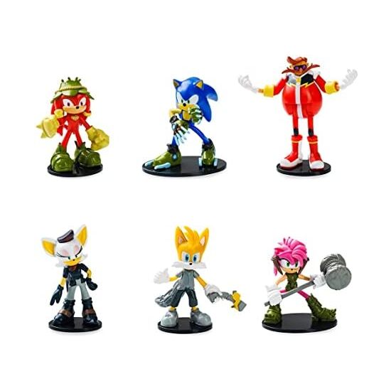 PACK 6 FIGURAS SONIC ARTICULADAS image 0