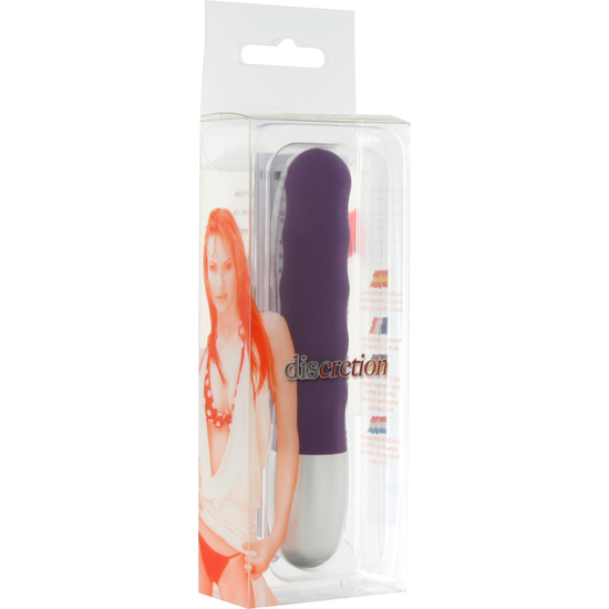 DISCRETION RIBBED VIBRATOR image 1