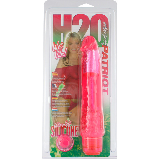 PATRIOT WATERPROOF VIBRATOR - PINK  image 1