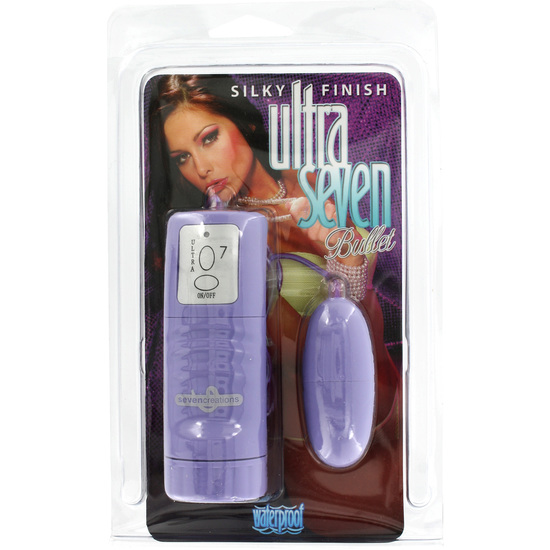 ULTRA SEVEN BULLET VIBRATING - PURPLE  image 1