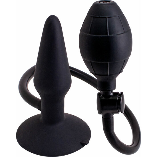 INFLATABLE BUTT PLUG S - BLACK  image 0