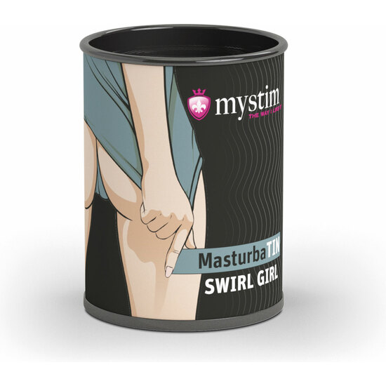 MYSTIM MASTURBATIN SWIRL GIRL - WHITE  image 0