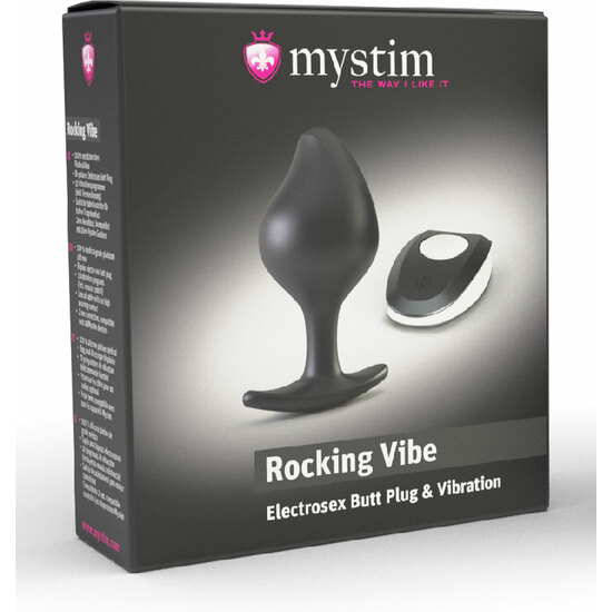 MYSTIM ROCKING VIBE S - BLACK  image 1