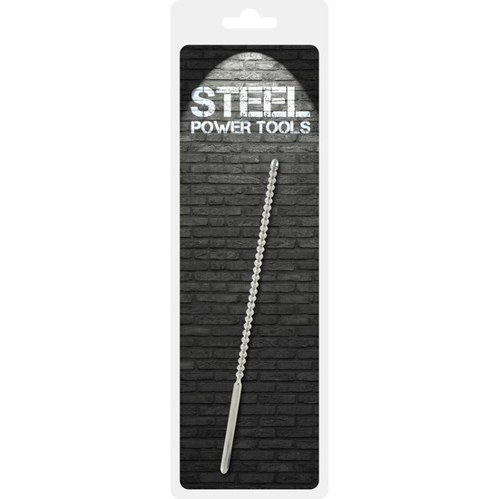 DIP STICK RIBBED 6 MM - SILVER image 1