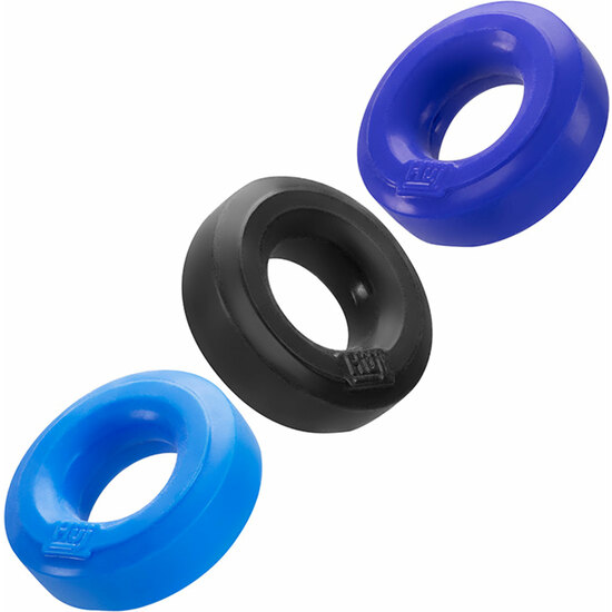 HUJ3 COCKRING 3 PACK - AZUL  image 2